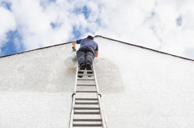 Peinture extérieure à Chameyrat — façades et ravalement